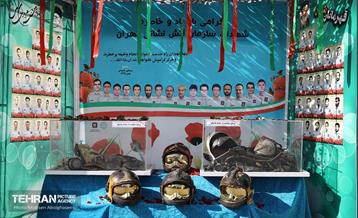 بازدید رییس مدیریت بحران کشور از مرکز آموزش آتش‌نشانی شهرداری تهران 56