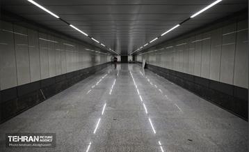 بهره برداری از ورودی شمالی ایستگاه مترو سهروردی 1