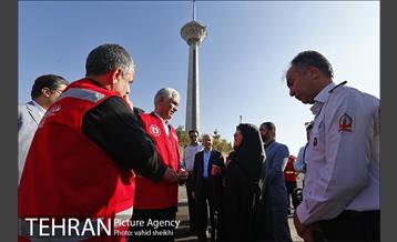 بازدید شهردار از امکانات و تجهیزات جدید سازمان آتش نشانی 31