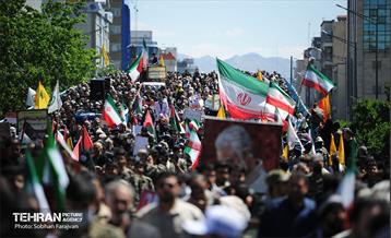 راهپیمایی روز قدس در پایتخت /۲ 7