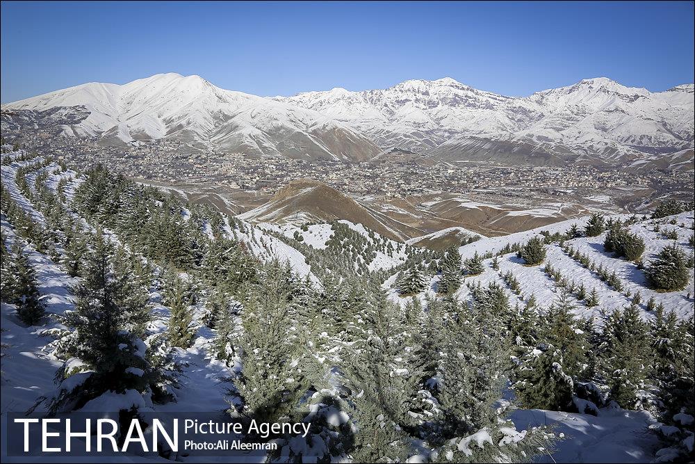 طبیعت برفی تلو 17