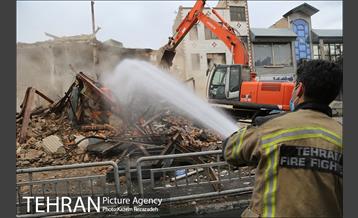 تخریب پاساژ توحید 7