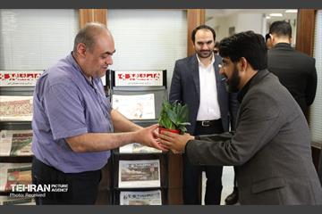 بازدید سخنگوی شهرداری تهران از موسسه همشهری 1