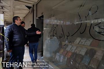 تخلیه اجناس مغازه های باقی مانده ساختمان پلاسکو -2 6