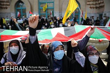 تجمع دانشجویی و مردمی در حمایت از مردم فلسطین 25