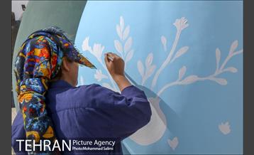 جشن نهال هاى کوچک شهر و تخم مرغ هاى رنگى در منطقه ٩