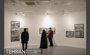 بازدید مدیران شهری و اعضای شورای شهر تهران از نمایشگاه تهران از منظر هنرمندان-3 29
