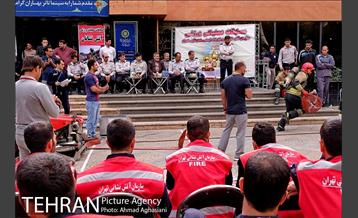 مسابقات عملیاتی ورزشی آتش نشانان تهران 23