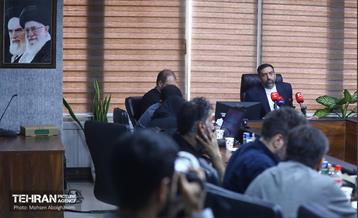 نشست خبری رییس مرکز مطالعات و برنامه‌ریزی شهرداری تهران 16