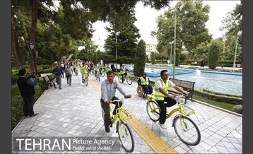 پویش سه شنبه های بدون خودرو با حضور معلولین 28