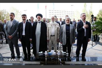 آیین نام گذاری میدان دانشگاه علوم تحقیقات به نام دانشمند هسته ای شهید محمدمهدی طهرانچی 4
