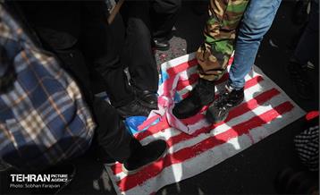 تجمع ضد اسرائیلی در میدان فلسطین 17