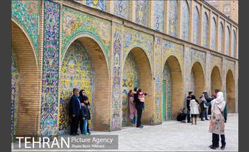 قاب‌های کاشی‌های کاخ کلستان 8