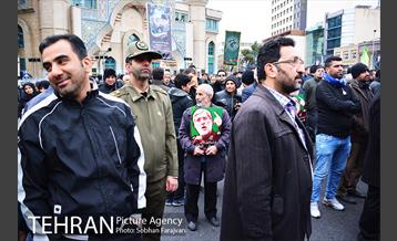 تجمع مردم تهران در پی شهادت سردار قاسم سلیمانی 5