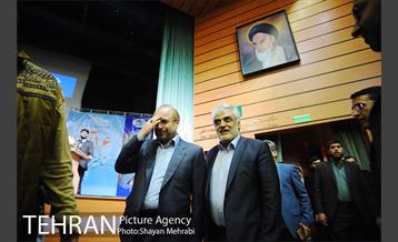 حضور شهردار تهران در دانشگاه شهید بهشتی در روز دانشجو 1