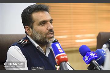نشست خبری مدیرعامل سازمان آتش‌نشانی 5
