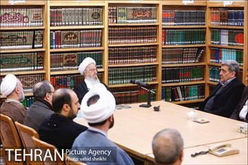 دیدار شهردار تهران با آیت الله العظمی مکارم شیرازی 10