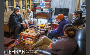 دیدار شهردار تهران با سیدعبدالله انوار 22