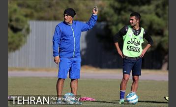 تمرین تیم فوتبال استقلال‎ 14