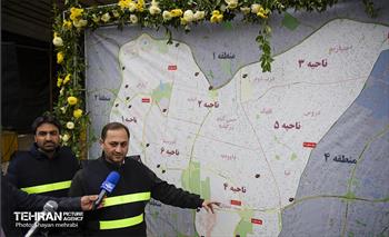 مانور برف روبی در منطقه ۳ تهران 22