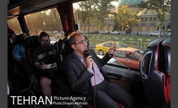 شبگردی اصحاب رسانه به میزبانی منطقه 9 11