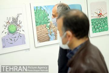 بازدید احمد مسجد جامعی از نمایشگاه تهران از منظر هنرمندان 25