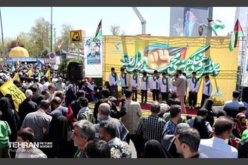 راهپیمایی روز قدس در پایتخت - 4 5