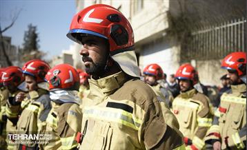 تشییع پیکر شهید آتش‌نشان «قریب رضا دارابی» 28