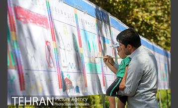 جشنواره طولانی ترین نقاشی ایران 22