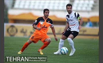 دیدار صبای قم و سایپا در لیگ برتر فوتبال 24