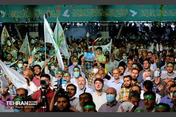 اجتماع بزرگ امام رضایی‌ها در تهران 47