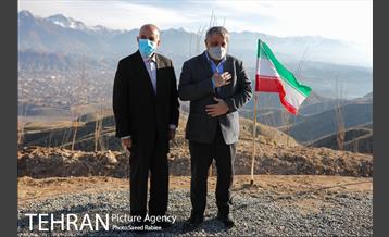 بازدید و افتتاح پروژه جنگل کاری 1000هکتاری در بوستان جنگلی تلو 6