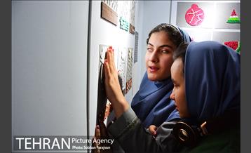 افتتاح نمایشگاه دست های بینا 9