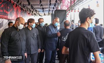 حضور شهردار تهران در مراسم پیاده روی جاماندگان اربعین حسینی 4