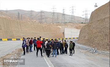 بازدید دانشجویان از پروژه خرازی و تقاطع آبشناسان-جنت آباد  45