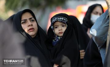 عزاداری شهادت حضرت فاطمه(س) در منطقه 17 14