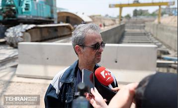 بازدید سخنگوی شهرداری تهران از ایستگاه متروی دولت آباد