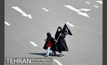 اجتماع عزاداران فاطمی در میدان هفت تیر 36