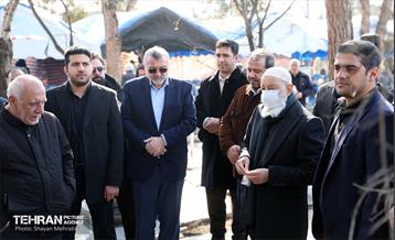 مراسم تشییع مرحوم محمدهادی چمران برادر مهدی چمران 12