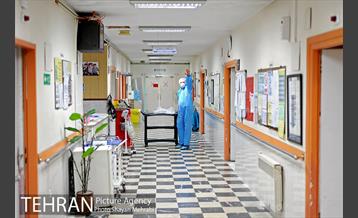 بخش بیماران کرونایی بیمارستان بوعلی 35