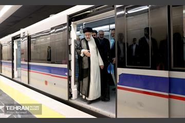 آیین افتتاح چهار ایستگاه مترو در خطوط ۶ و ۷ 9