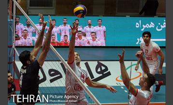 دیدارپارسه تهران و شهرداری ارومیه در لیگ برتر والیبال
