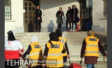 مانور پناهگیری محل امن در زلزله 7