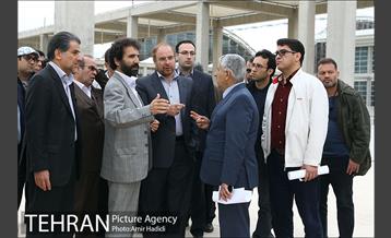 بازدید شهردار تهران از پروژه در حال ساخت شهر آفتاب 22