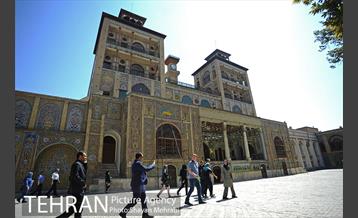 بازدید شهردار بلگراد از کاخ گلستان 14