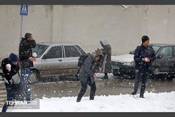 روز برفی پایتخت 37