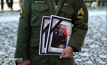 مراسم وداع و تشییع پیکر سردار محمد کریم بیات 13