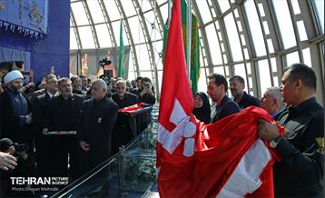 آیین اهتزاز پرچم گنبد ائمه اطهار "گنبد عاشقی" 22