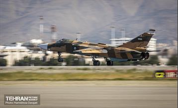 تمرین رژه نیروی هوایی ارتش 57