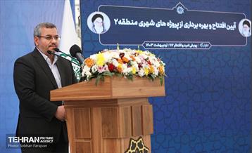 آیین افتتاح و بهره‌برداری از پروژه‌های شهری منطقه 2 5